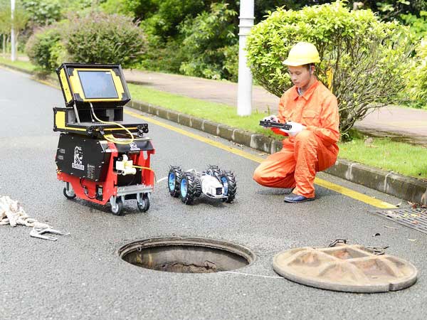 五峰管道机器人检测