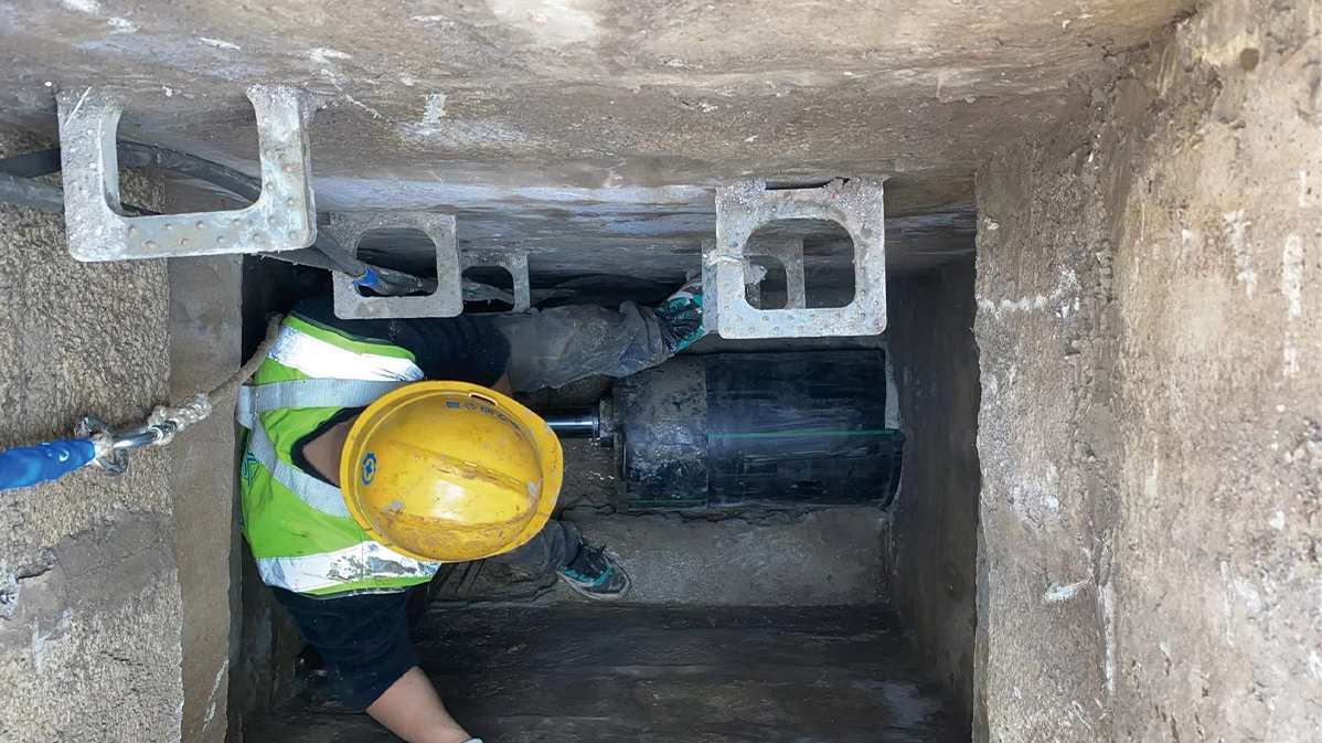 五峰HDPE短管内衬法